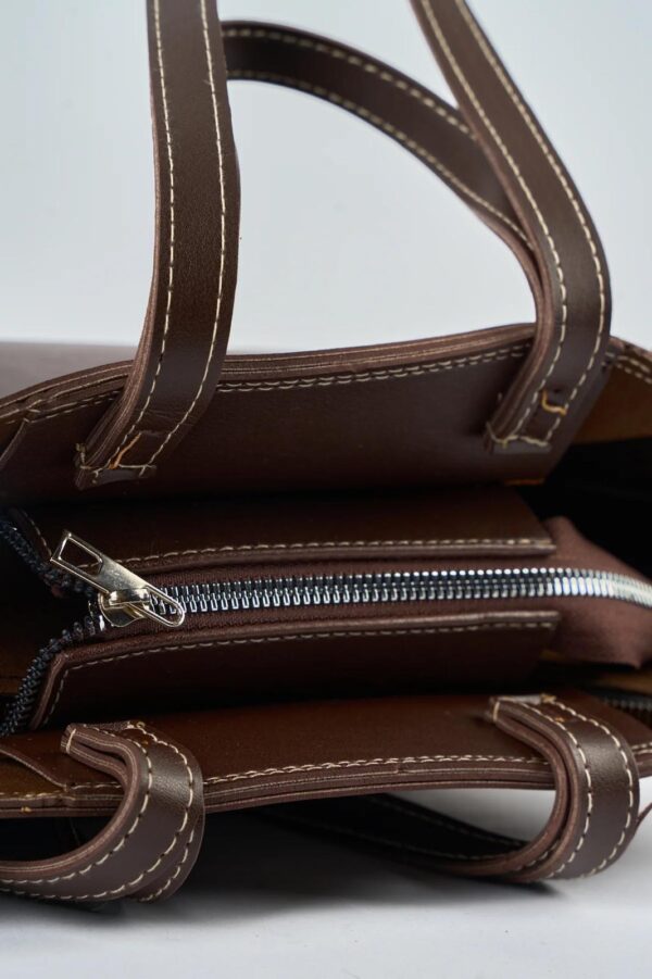Brown Viva Hand & Shoulder Bag - Image 3