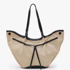 AB. Summer bag black and beige